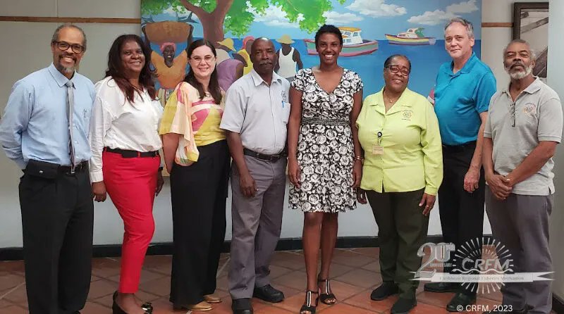 CCCEur's tweet photo. FYI: 'Caribbean Sargassum project to develop innovative products for climate resilience advances to new phase.' https://t.co/GvPWKk0RRF #Caribbean #CARICOM #OECS #Dominica #CCCCC #CRFM #Sargassum #Seaweed #Innovation #Production #ClimateResilience #PRF #CARDI #CARPHA #CARIRIRI https://t.co/PYa72kRngy