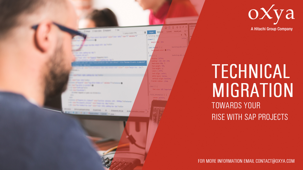 oXya_Global's tweet photo. oXya will plan and manage the technical migration of your systems and assist your organization in implementing RISE with SAP. Learn more about RISE with SAP at https://t.co/w81SFh2XiS
#oXya #hitachigroup #sap #RISE #migration https://t.co/WYCPHltlbl