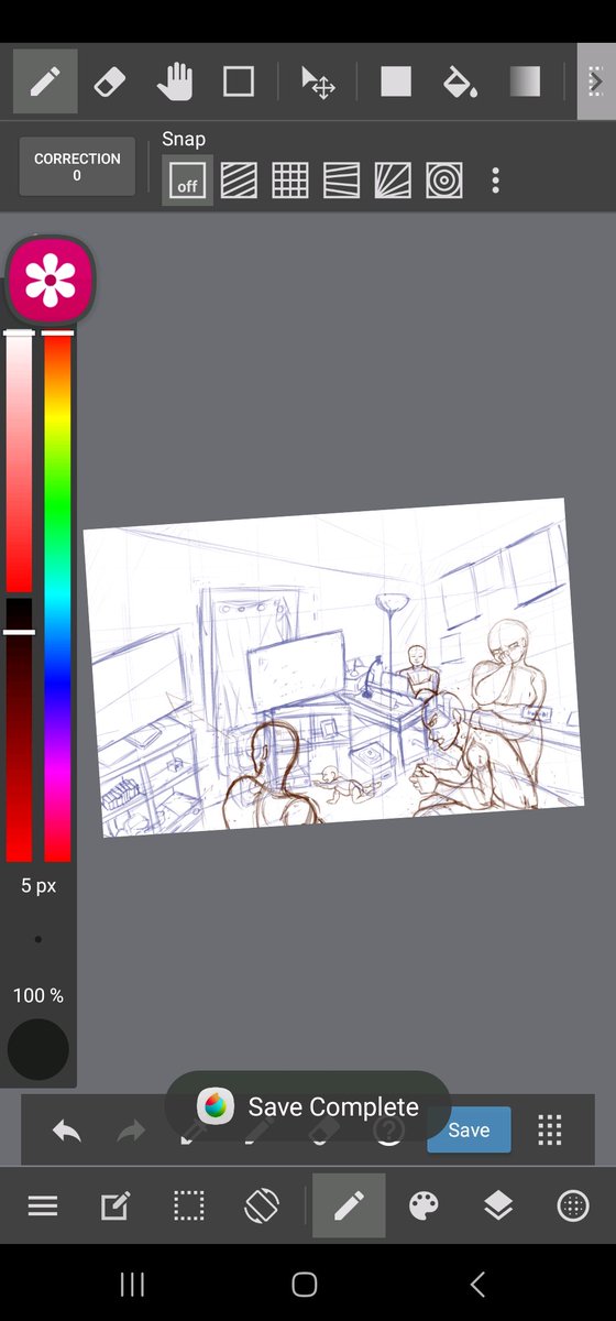 sleepygene99's tweet image. So far I got a better layout for the character placement in the space of the environment.  Now I just got add some more defining details in the story of the illustration.

#sketchprocess #characterdesign #illustrationwip