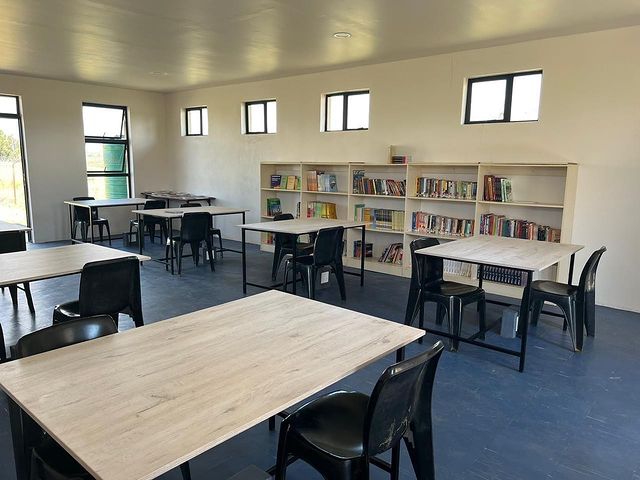 riseint_org's tweet photo. On Mar 10th '23, @HelpLesotho will be holding an opening ceremony of a Library in Leribe. It was designed & built by Emphatic Design, founded by Tumelo Lerata, an #inloco pioneer from the 1st Cohort. Great work to Mr. Lerata & his team!
#builenvironment
#lesotho
#riseint https://t.co/ayZHPZfoWB