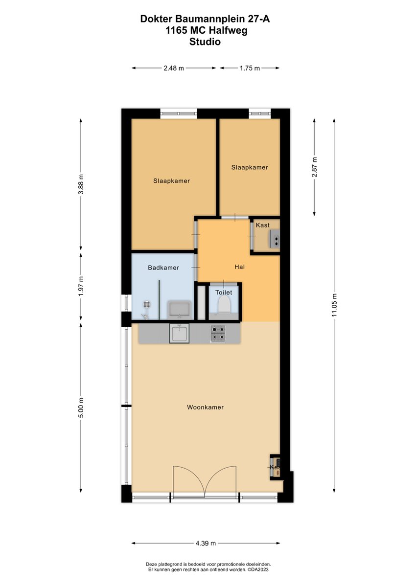 #Tekoop Dokter Baumannplein 27-A #Halfweg #Studio tienminutentreinen van #Amsterdam nieuwmakelaardij.nl/dokter-baumann…
