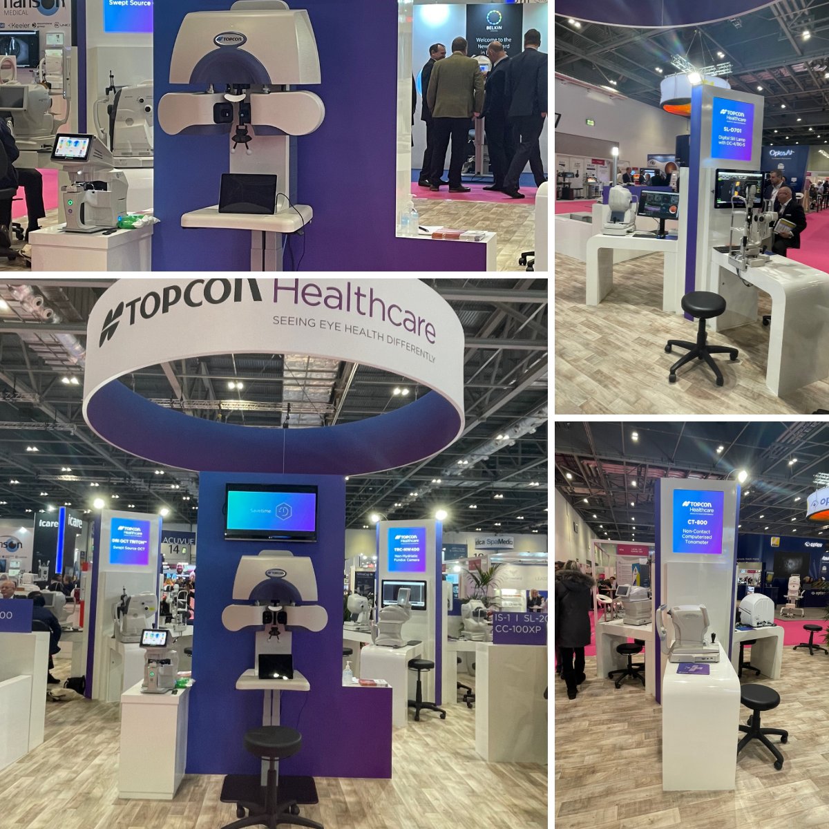 Last day to come and see our range of #diagnostic and #therapeutic #equipment. Stands M140 &amp; M240
The #ClinicalAffairs Team is on hand for a #clinicaldemonstration and to answer any of your questions.

#100percentOptical #exhibition #optometrists #oct #ipl