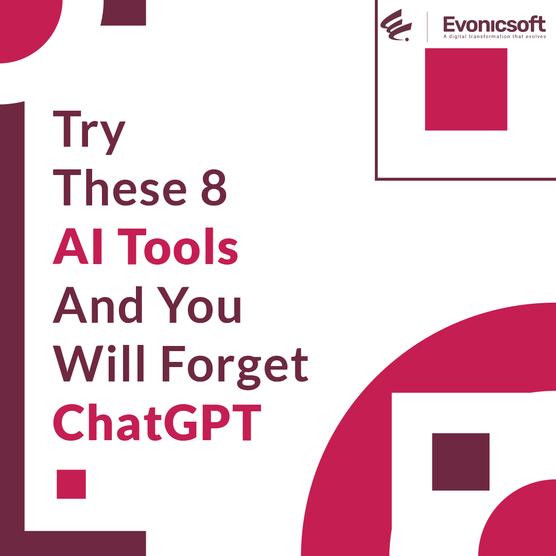 evonicsoft's tweet photo. Try these 8 AI tools and you will forget ChatGPT
1) cogram
2) Quillbot
3) Akkio
4) ResumeAI
5) Excel formula Bot
6) SlidesAI
7) Glasp
8) ComposeAI
🌐 https://t.co/W4hMwKBRVT
#AItools #AItechtools #AImachinelearningtools #AIforbusinessintelligence #AImachinelearning #evonicsoft https://t.co/5v88Uflq7r