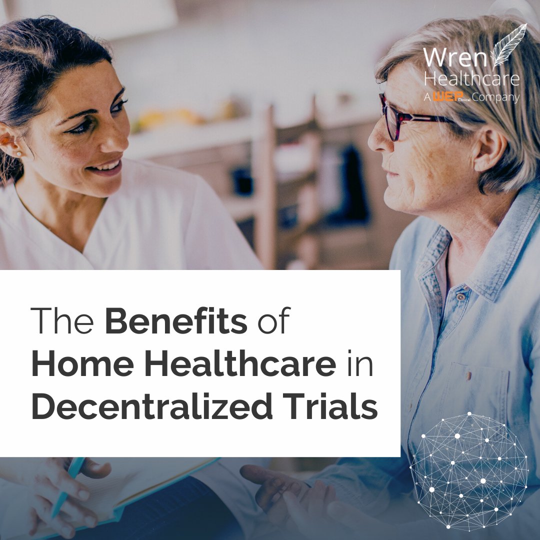 WrenHealthcare's tweet photo. Decentralized clinical trials (DCTs) have revolutionized the way we conduct research, and home healthcare has become an essential component of these trials. Read our latest blog post: https://t.co/09Q9Kp1ZMH #DCTs 

#homehealthcare #clinicaltrials #patientengagement #dataquality https://t.co/YdvZdPtOwJ