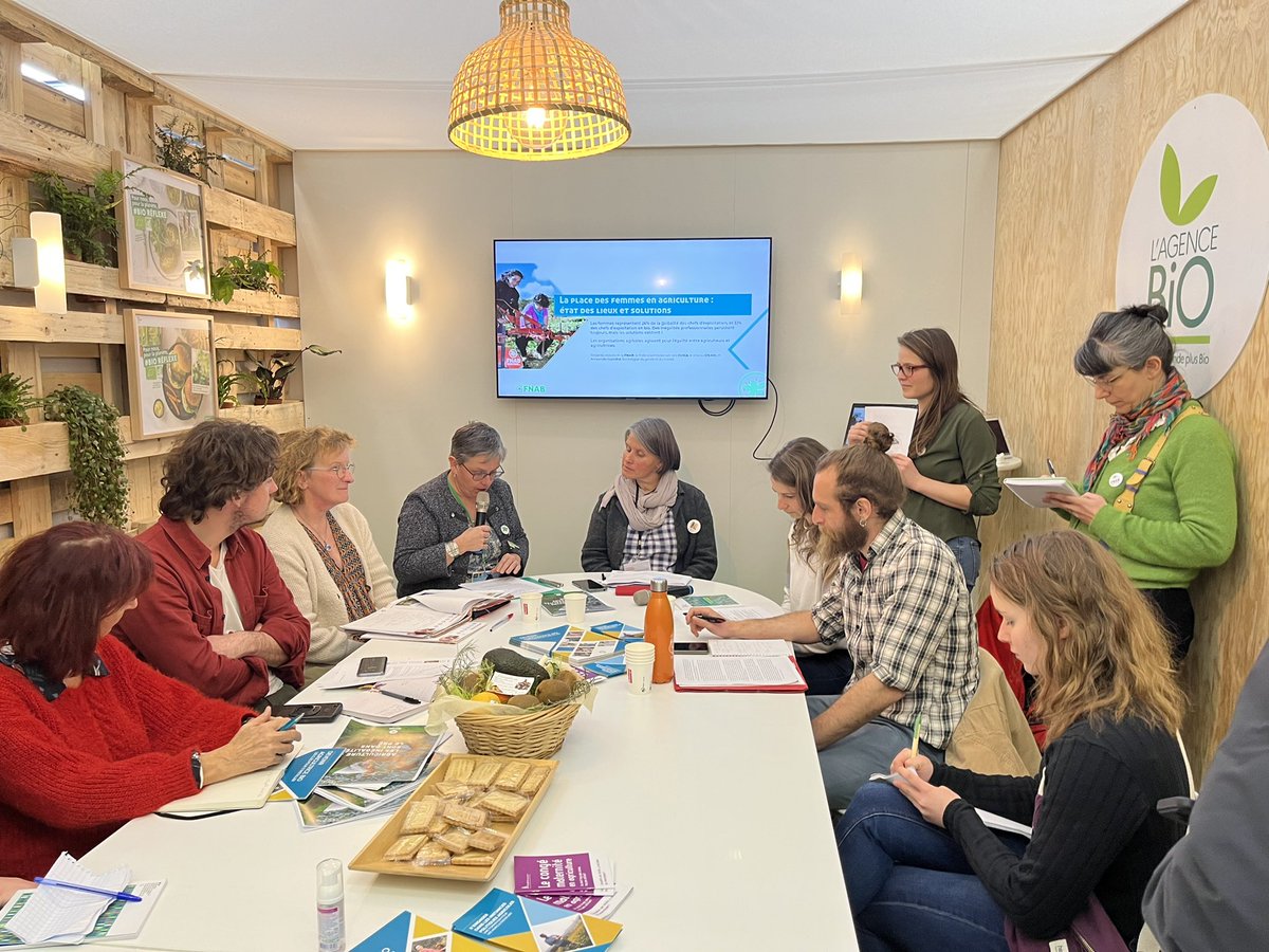 #SIA Conférence « La place des femmes en agriculture biologique » sur le stand de l’<a href="/agence_bio/">Agence BIO</a>