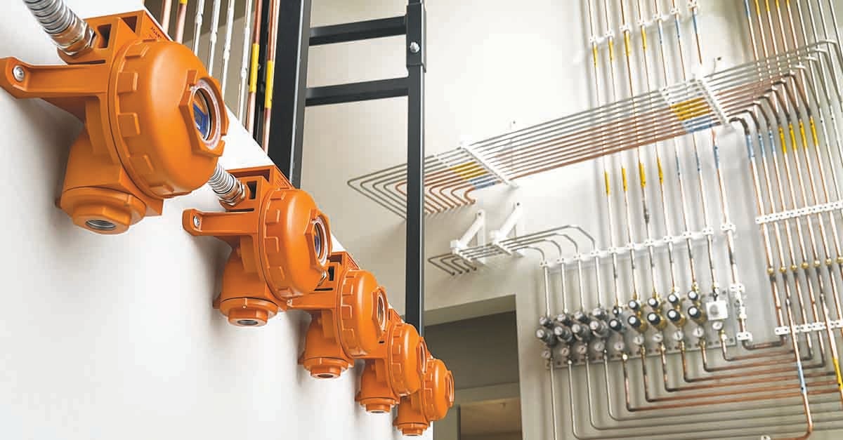Congrats to our Fixed Gas Detection team who have completed one of their biggest projects to date! 👏
In just over 12 months they've installed:
🔹 16,000m of cable 
🔹 200+ gas sensors 
🔹 90+ sounder beacons 
🔹 80 solenoid valves
🔹 6 control panels networked to a master PC