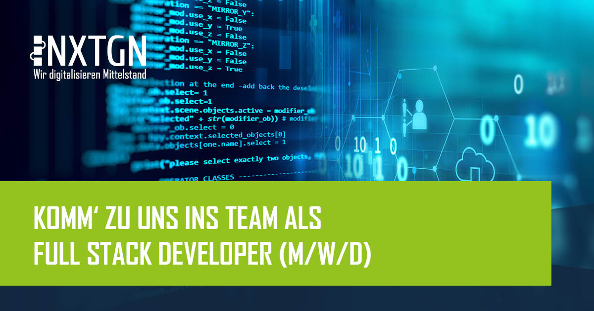 Du bist ein Allrounder und beherrschst die Programmiersprachen C#.NET und JavaScript mit all ihren Abhängigkeiten zu anderen Technologien? 

Dann bist du bei diesem Jobangebot richtig:
hubs.li/Q01DrnzV0

#StelleFrei #DeveloperJobs