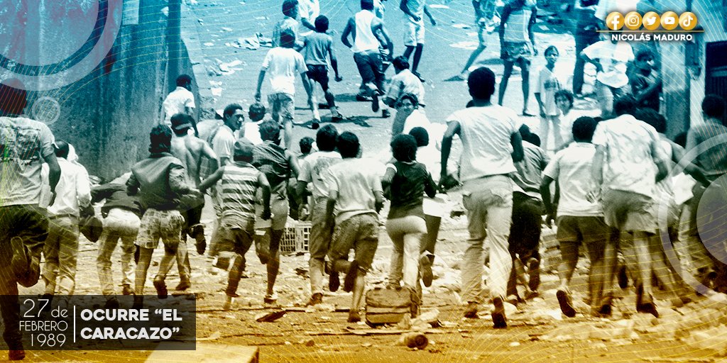 Hace 34 años, el Pueblo cansado de las injusticias se rebeló contra un gobierno arrodillado a los intereses del FMI, una gran fortaleza emergió de aquellos días de profundo dolor, gracias a la valentía de nuestros mártires que hoy viven en cada batalla y victoria de la Revolución