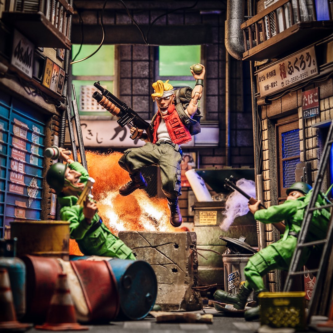 78ptsofartcltn's tweet photo. Absolutely loving the Metal Slug figures form @TUNSHI_STUDIO #metalslug #actionfigurephotography https://t.co/McKmsm9q1E