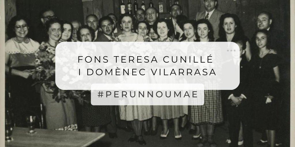 perunnouMAE's tweet photo. El @cdmae_it conserva el fons de l'actriu i productora Teresa Cunillé i l'actor, productor i director Domènec Vilarrasa, amb documentació d'entre 1936 i 2007. 

Si tu també vols “una seu física que permeti articular la memòria” de les arts en viu, signa a https://t.co/aDOymq8aZN https://t.co/0c4cgFaZtu