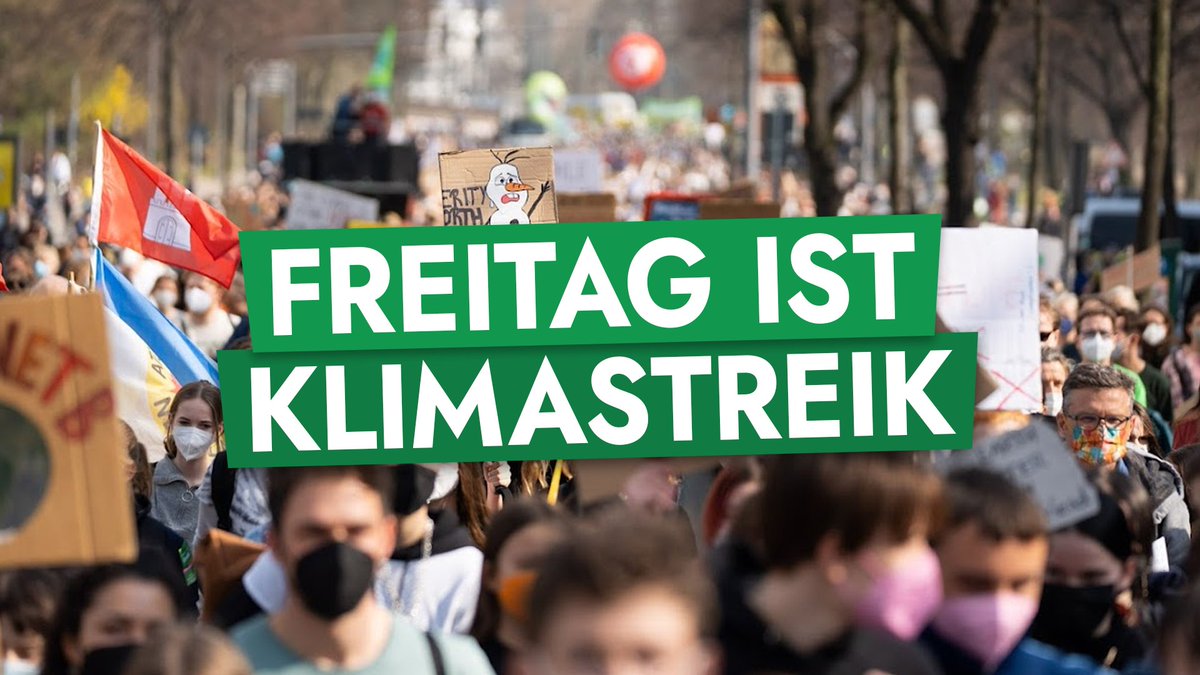 Freitag ist Globaler #Klimastreik!

Weltweit geht #FridaysForFuture für klimagerechte Politik auf die Straße, denn noch immer kümmern Regierungen sich mehr um Konzernprofite als unsere Lebensgrundlagen. Also sagt es weiter, seid Freitag mit dabei und bringt eure Freund:innen mit!