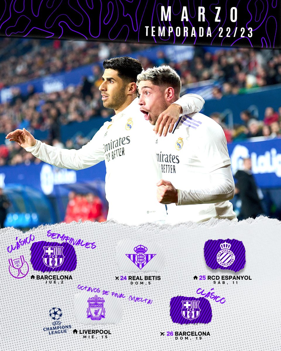 📅📌 ¡Así se nos presenta marzo!