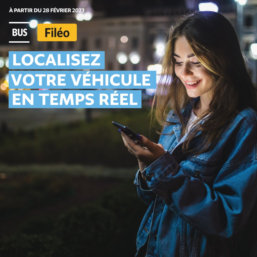 Fileo_Idfm's tweet photo. 🆕 Dès le 28 février 2023, localisez votre véhicule en temps réel grâce à la nouvelle fonctionnalité "véhicule à l'approche", disponible 15 minutes avant votre départ sur l'application #Fileo 🌍
➡️En savoir plus : https://t.co/6csRmquMYf https://t.co/a2iSAHcSr6