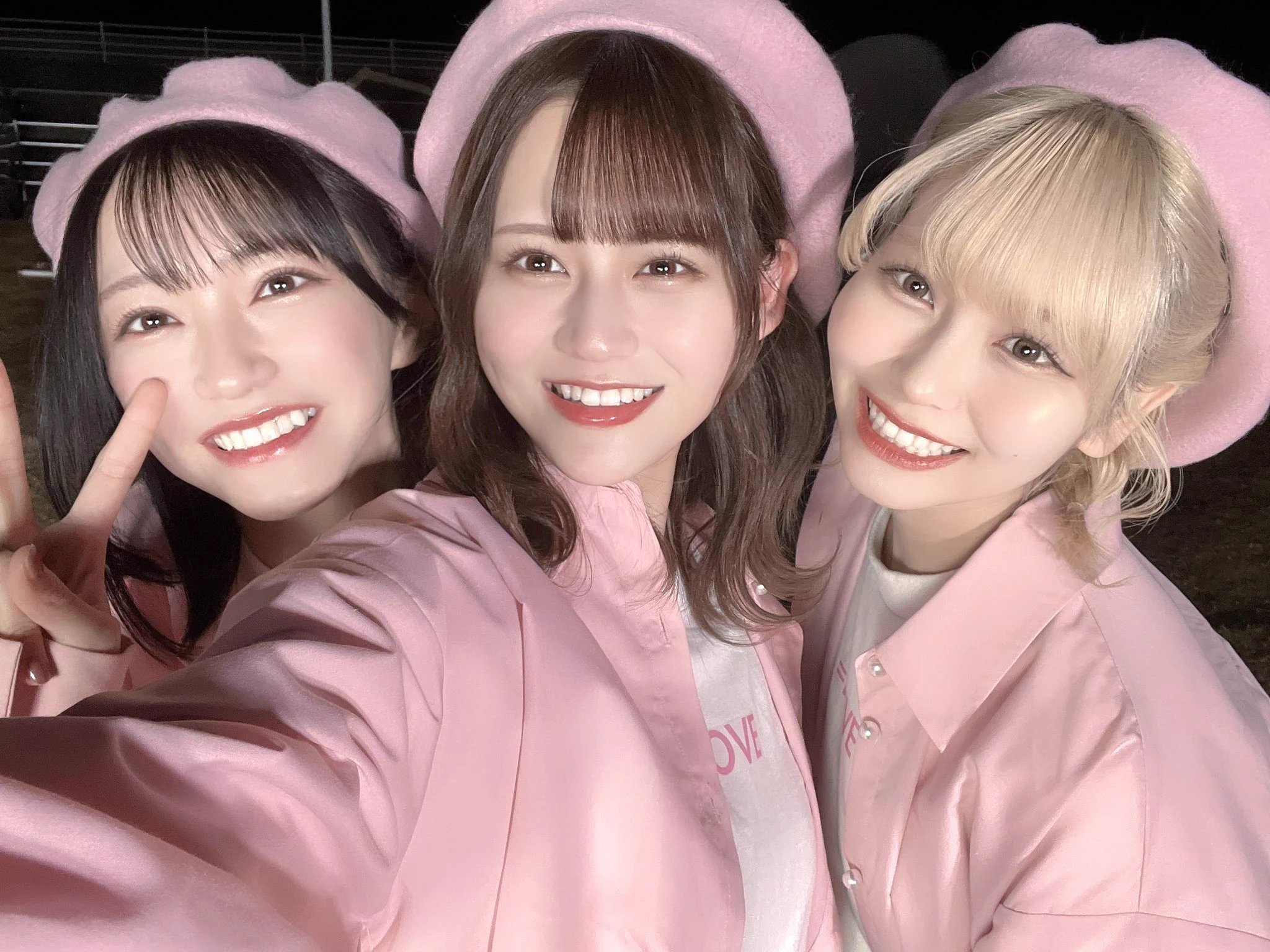ユ*メ様 =LOVE 8周年ツアー 個別ポロシャツ ピンク Mサイズ 髙松瞳 美