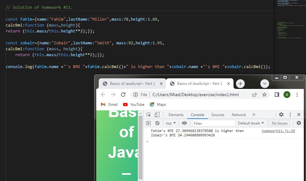 arezu_rezaiy's tweet photo. In previous lesson we were taught about Object, Properties and Method by @E_Ehrari and we solve a problem by using object.
@f_forough 
@CodeToInspire 
#AfghanGilsCode
#LetAfghanGirlsLearn https://t.co/06atmV1pOC