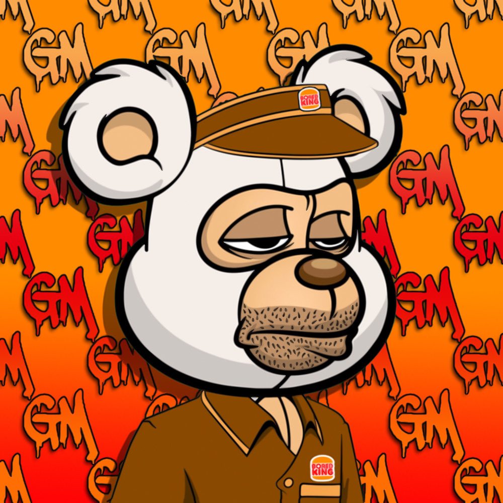 LEADERFANG's tweet photo. TO ALL MY #SERVICEBEARS @BoredTedYC FAM JUST WANNA SAY #GM @BurgerKing โHave it your wayโ ๐ https://t.co/XouSqn5M1Q