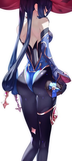 #今月描いた絵を晒そう 
Genshin💙 