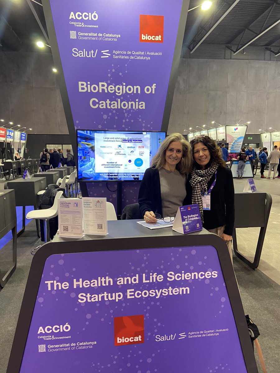 nmarti1212's tweet photo. Arrenca la #MWC23 i el #4YFN amb plena activitat! Des d’avui fins dijous ens trobareu a la zona #health del @4YFN_MWC amb 20 empreses del sector #bioregio @biocat_cat @accio_cat @AQuAScat Avui ens ha visitat el candidat a l’alcaldia de Barcelona @xaviertrias https://t.co/FNtlLtehwg