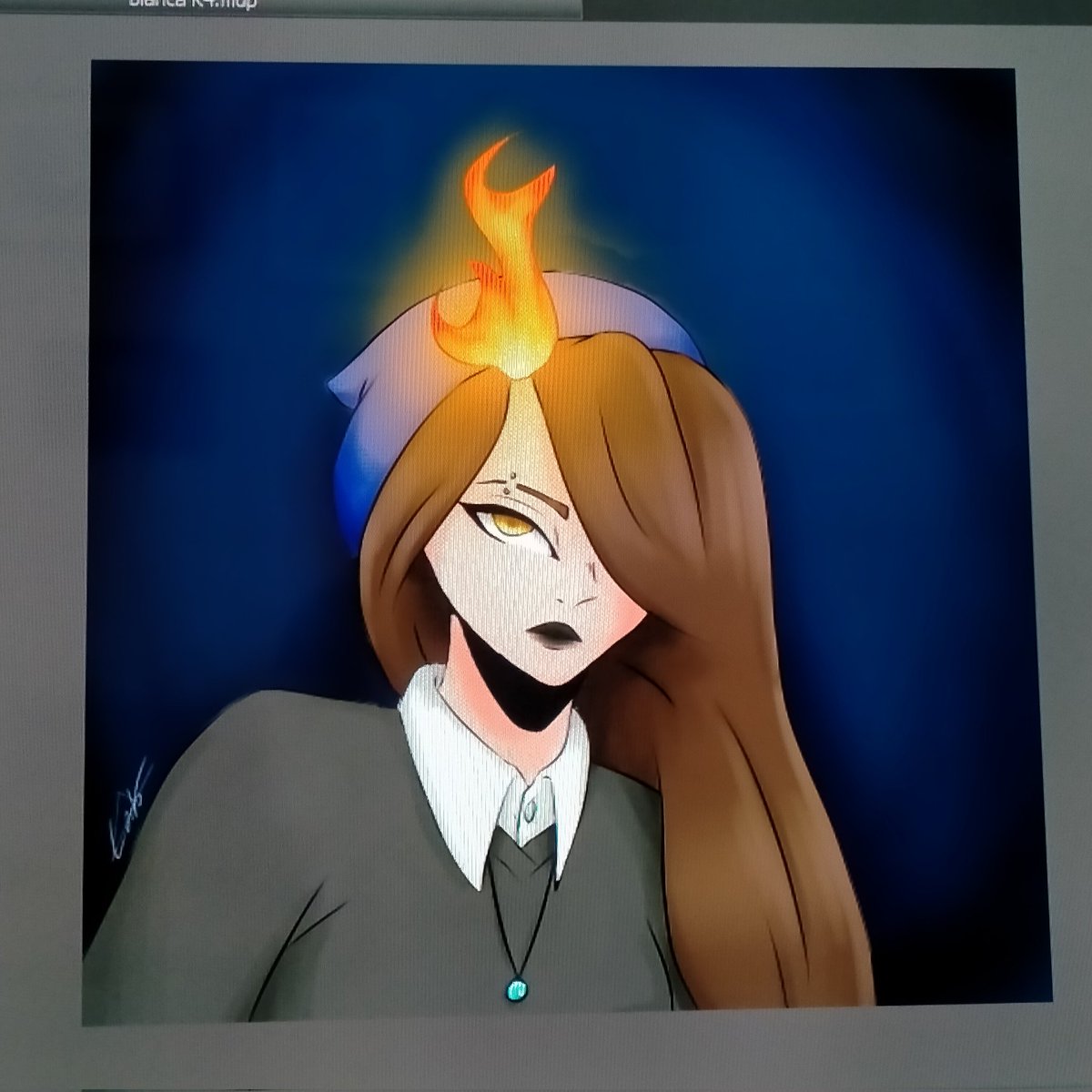 ItsCorvo4's tweet photo. Dibujo que hice hace un chingo en el ordenador de mi niña favorita 🖤
#ReldFanchild #Bianca #luzuplay #digitalart #karmaland https://t.co/qanWWr6fCG