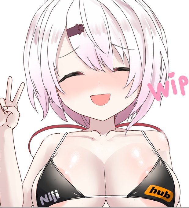 今TLで流行の水着を描くなどしております。
もうしばらくお待ちください。 