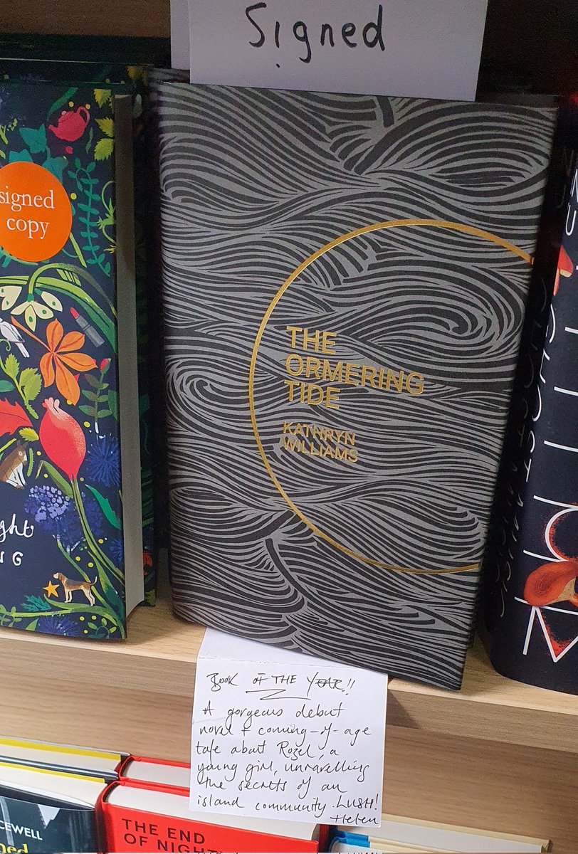 What a great choice for book of the year at The Accidental Bookshop in Alnwick! <a href="/kathwilliamsuk/">kathryn williams</a>