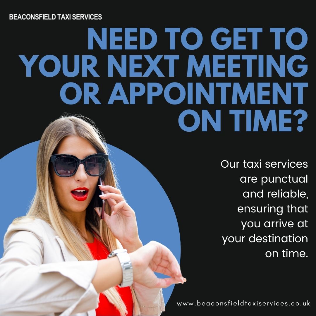 beaconsfieldTS's tweet image. Need to get to your next meeting or appointment on time? Our taxi services are punctual and reliable, ensuring that you arrive at your destination on time. #OnTimeRides #PunctualTransportation #BeaconsfieldTaxis #Beaconsfield

☎️ 01494 372 978 - 🌐 beaconsfieldtaxiservices.co.uk