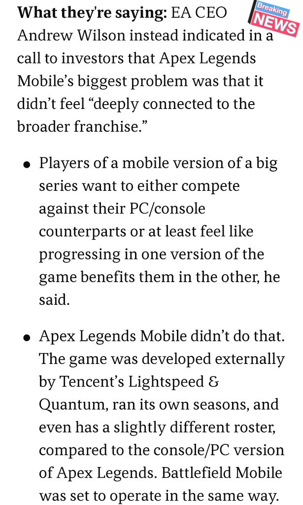 APEX LEGENDS MOBILE IS COMING BACK! (APEX MOBILE 2.0