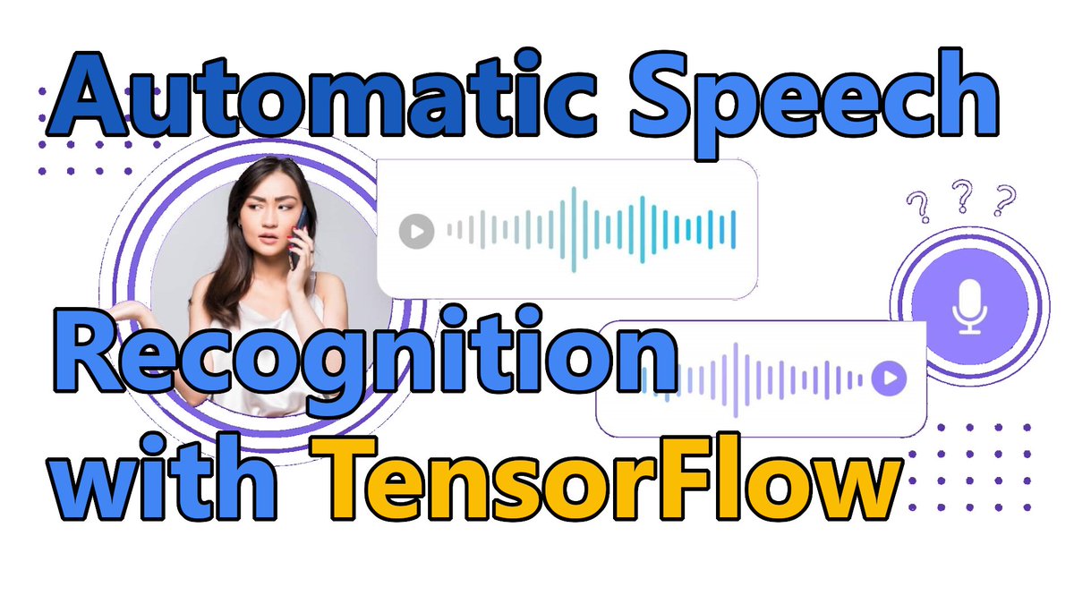 PyLessons's tweet image. New tutorial: Introduction to speech recognition with TensorFlow. Check it out! pylessons.com/speech-recogni…