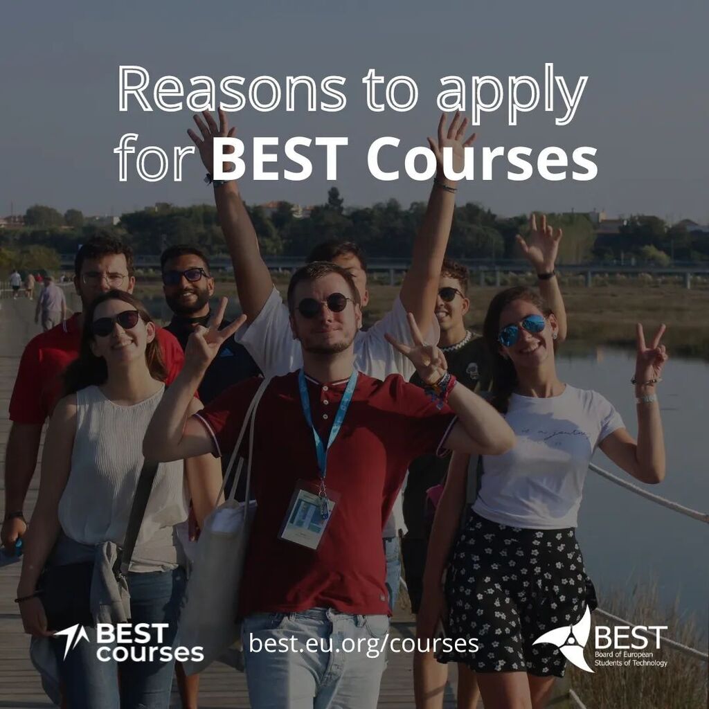 BESTRome's tweet photo. Attending to a BEST Course provides you access to all this opportunities, improving your technological knowledge and career related skills.

Learn everything with fun: over lectures and company visits, you are going to experience amazing cultural and fun… https://t.co/l8adJr0E2Y https://t.co/OjCw0e4lMg