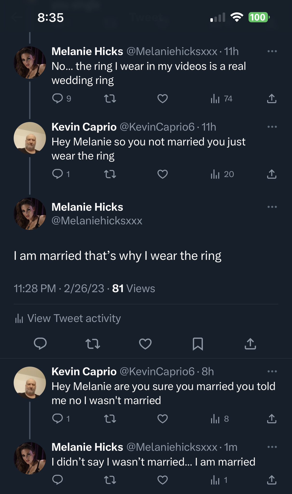 Melanie Hicks on Twitter: "@KevinCaprio6 Here is what I said… https://t