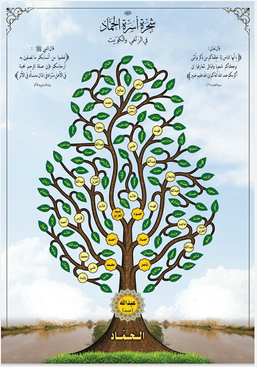 اســـــرة الحمّـــــاد (الــزلفــي) (@alhammadfamily0) on Twitter photo 