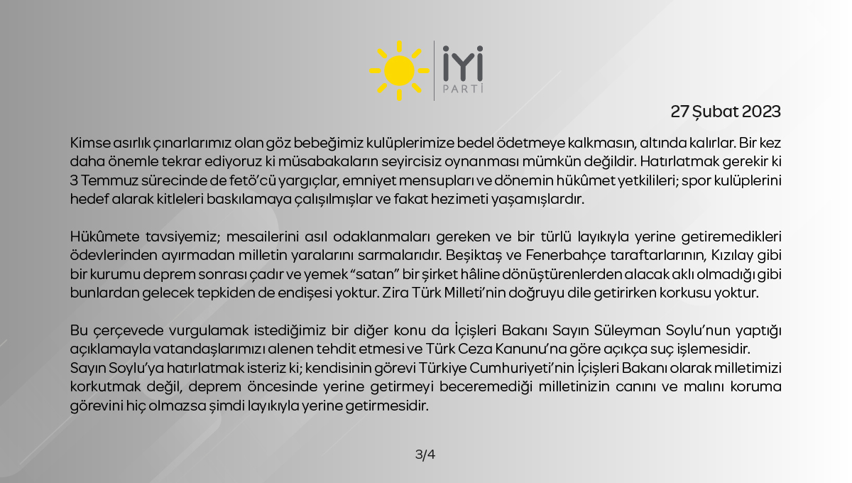 İYİ Parti tweet media