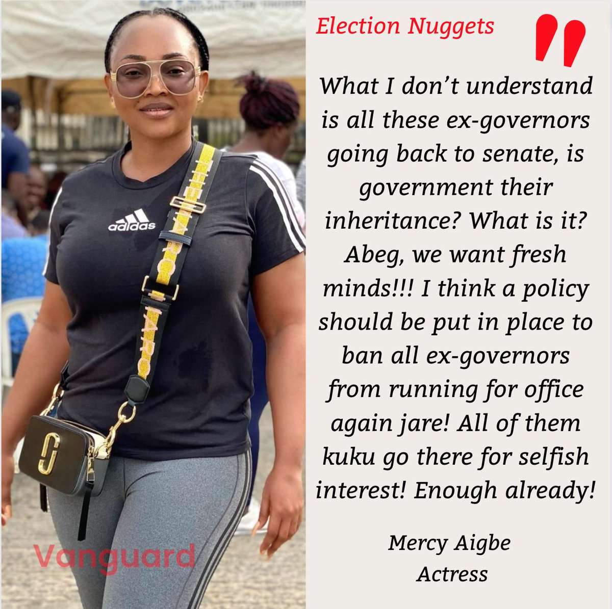 Mercy Aigbe #mercyaigbe #actress #Nollywood #2023election #exgovernors #nigeriadecides #NigeriaDecides #presidentialelection2023 #nigeria #vanguardnewspapers