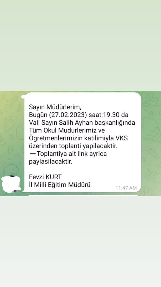 Bu toplantıya katılıp sesimizi duyurmalıyız.. #MebUrfadaOkullarıErtele