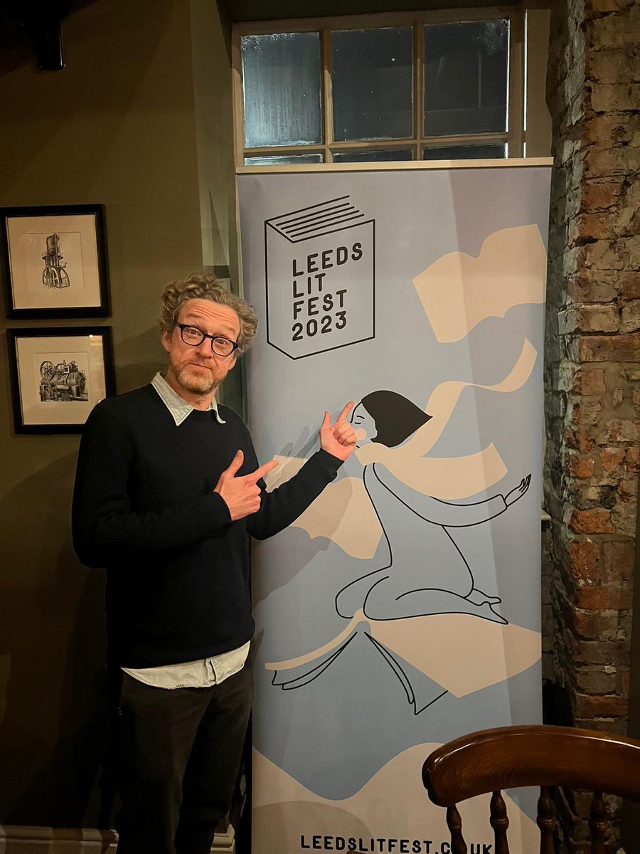 gpwigglesworth's tweet photo. Thanks to everyone that came to the quiz at @LeedsLit last night! An excellent crowd - a really good night. Thanks to Fiona & Alan & also the staff at @lambandflaglds. #LLF23 https://t.co/wn5rYOvbRU