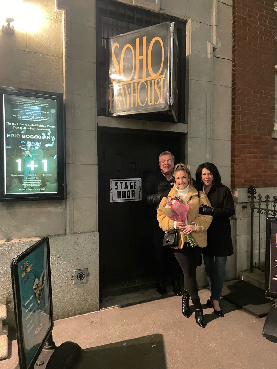 So proud of our daughter Jennifer who made her Off-Broadway debut this weekend in “I Love My Family, but…” at the <a href="/sohoplayhouse/">SoHo Playhouse</a> NYC! Much joy watching Jennifer &amp; the cast perform this new original outstanding musical!