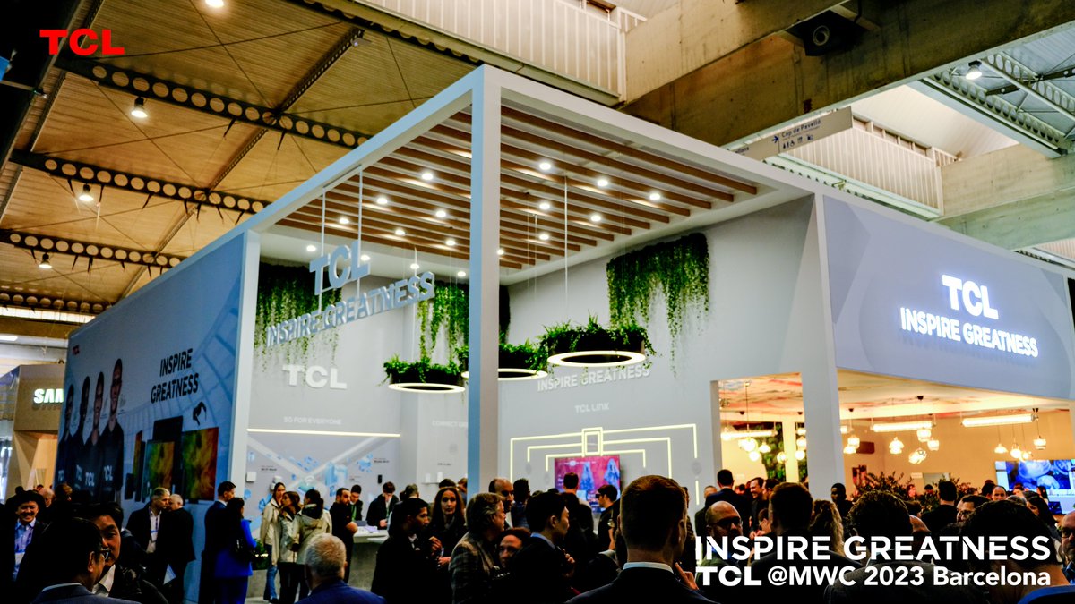 TCLMobileGlobal's tweet photo. #TCLxMWC2023 is where the future of mobile is shaped and we’re so excited to be part of this inspiring environment. For we are truly serious about mobile innovation. 

The #TCL40SE will be launched here in Spain! Join us for early access!

#INSPIREGREATNESS 
#TCLCares https://t.co/KKiVhUUghH