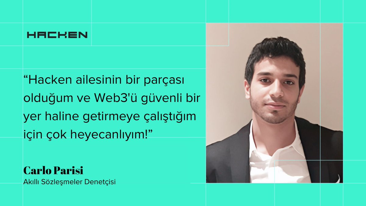 hackenturkey's tweet photo. => @ManInBlackie SC Denetçisi olarak #HackenSuperpowers’a katıldı!
Profesyonel olmak ve projeleri güvence altına almak için sayısız sertifikaya sahip🛡
🟢 Belirgin özellik: #DeFi tutkusu ve Azim
Bize katılın: https://t.co/69mHwoHWXA
#Hacken $HAI #Web3 #Kripto https://t.co/R1Q5MK8km7