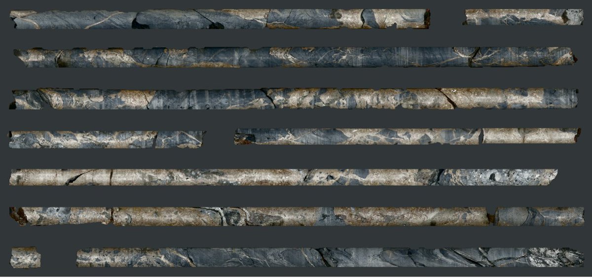 FireweedMetals's tweet photo. NEWS: Fireweed Drills 105 m of 8.4% Zinc and 12.1 g/t Silver Including 12.75 m of 24.9% Zinc and 41.7 g/t Silver 

Full release: https://t.co/f808CNWgoH

$FWZ $FWEDF https://t.co/FJ6iQu5wkP