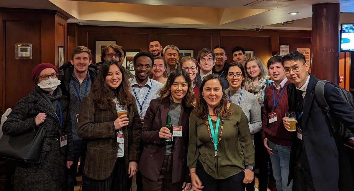 AereOrg's tweet image. AERE members gathered for a happy hour at the Eastern Economic Association Annual Conference this past weekend in NYC. 🍻

Shout out to @jimena_econ for organizing 11 great sessions for AERE @ EEA. #EEA2023