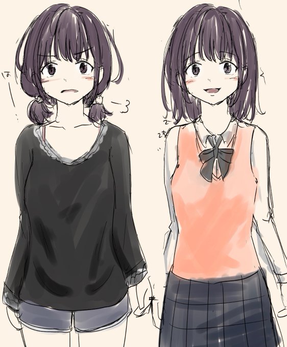 今回の主役のラフです。
今作、ホントノカノジョ以上に描きながら心がキューっとなってしまい、描き切れるか結構心配になっています。
あれの最後がハッピーすぎて落差がすごい。。 