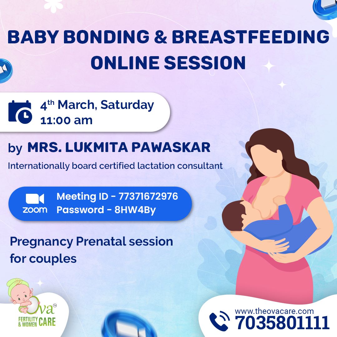 theovacare's tweet photo. Join us for an online breastfeeding and baby bonding session by Mrs. Lukhmita Pawar who is an internationally board-certified lactation consultant.

Learn from her top tips on how you can bond with your baby while nursing.

Joining Link: https://t.co/Nftl2S7FZr https://t.co/bIVdCdub4W