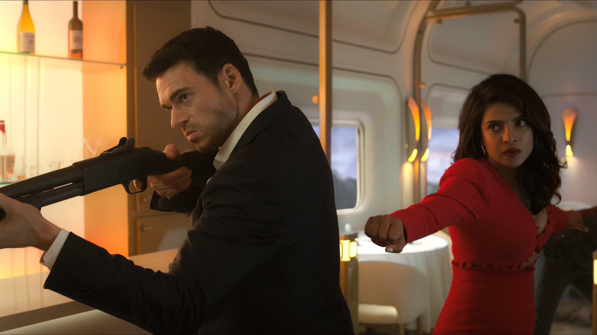 DiscussingFilm's tweet photo. First look at Richard Madden, Priyanka Chopra and Stanley Tucci in ‘CITADEL’, exec produced by The Russo Brothers.

The series releases later this year on Amazon Prime Video. https://t.co/jaxvlViH69