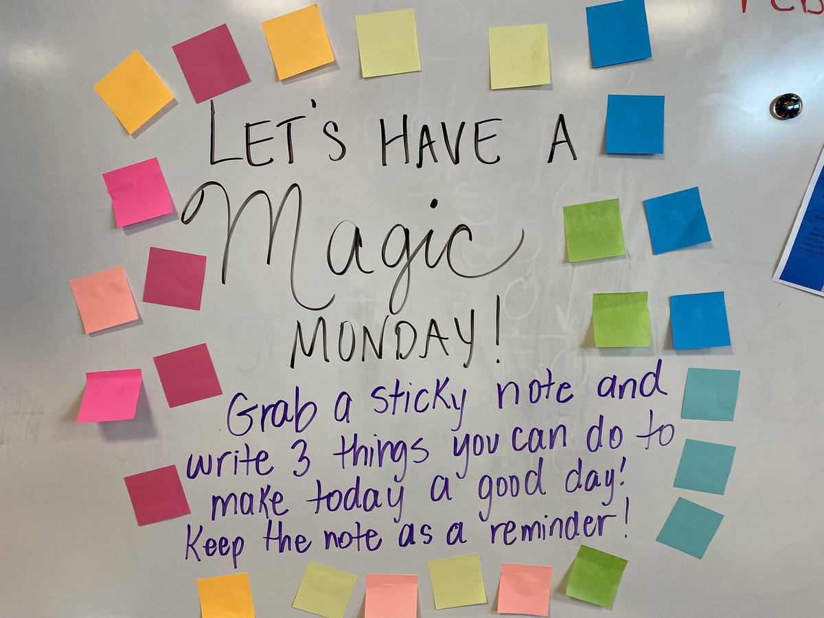 Starting off with a Magic Monday! @CookeCardinal @RedClaySchools #amazingplace