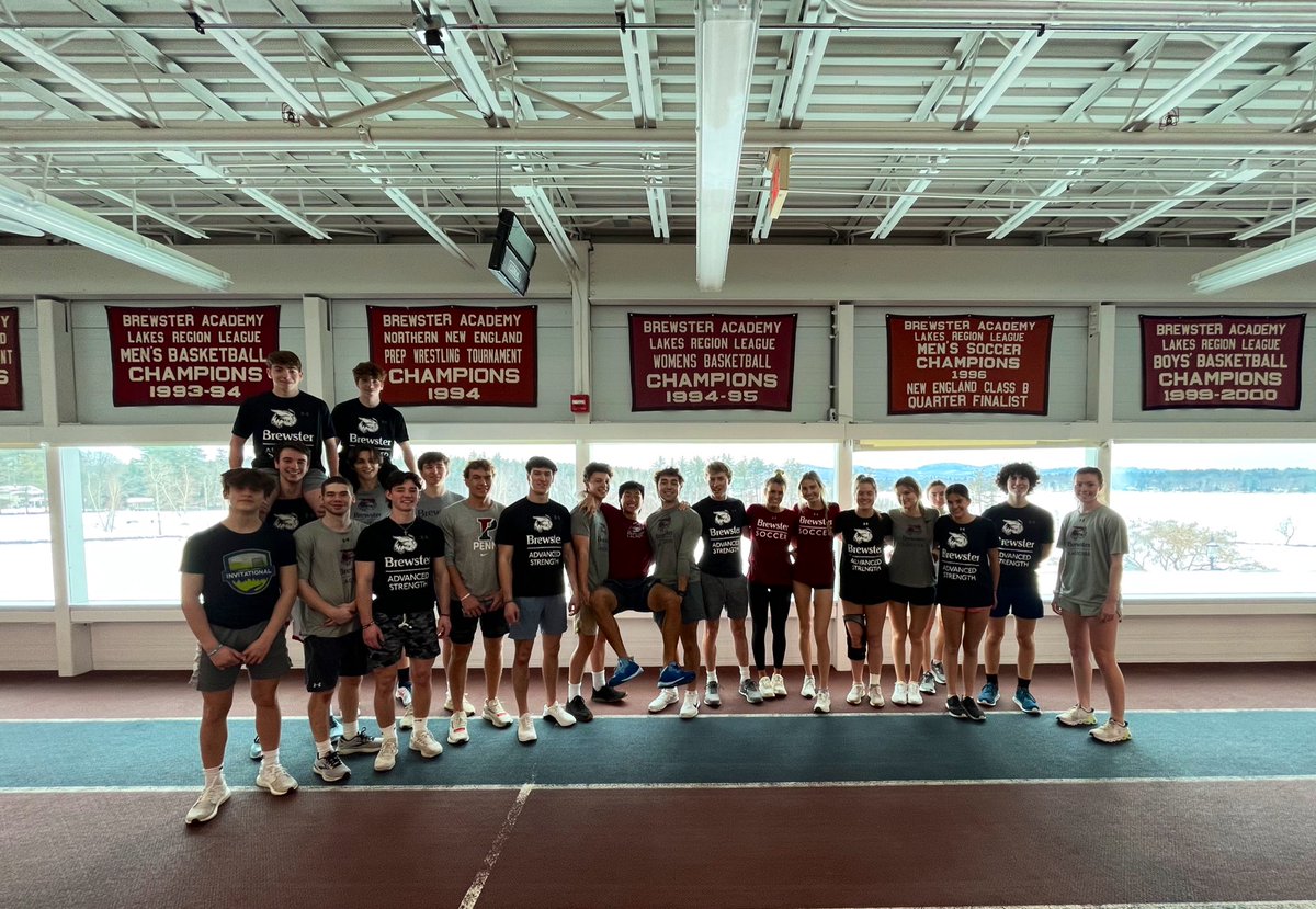 Great way to finish off <a href="/BrewsterBobcats/">BrewsterBobcats</a> Winter Advanced Strength with a group workout this past Saturday! This group worked hard all winter, and I can’t wait to see how their hard work pays off this spring! #bettereveryday