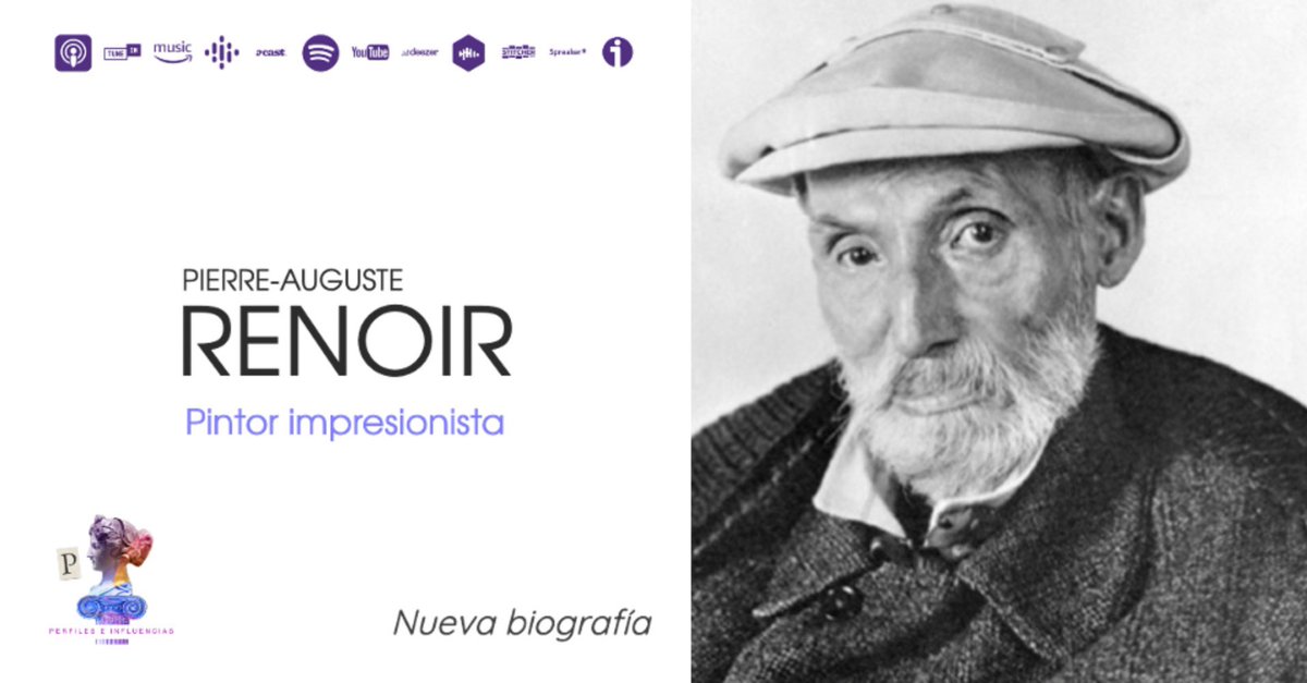 🔸 DISPONIBLE | 🔗Enlace en bio 👈🏻⁣⁣⁣⁣⁣⁣⁣⁣⁣⁣⁣⁣⁣⁣⁣⁣
⁣⁣
👨🏻‍🎨En este episodio de <a href="/perfiles_ei/">Perfiles e Influencias</a> te invitamos a explorar la biografía del pintor francés: Pierre-Auguste #Renoir.

🌐 Disponible en todas las plataformas⁣⁣⁣⁣⁣⁣⁣⁣⁣⁣⁣⁣⁣