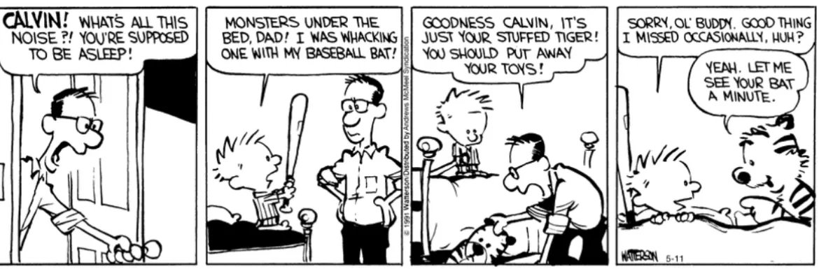 Calvin and Hobbes Fan Account tweet media