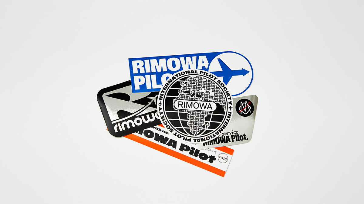 rimowa logo sticker