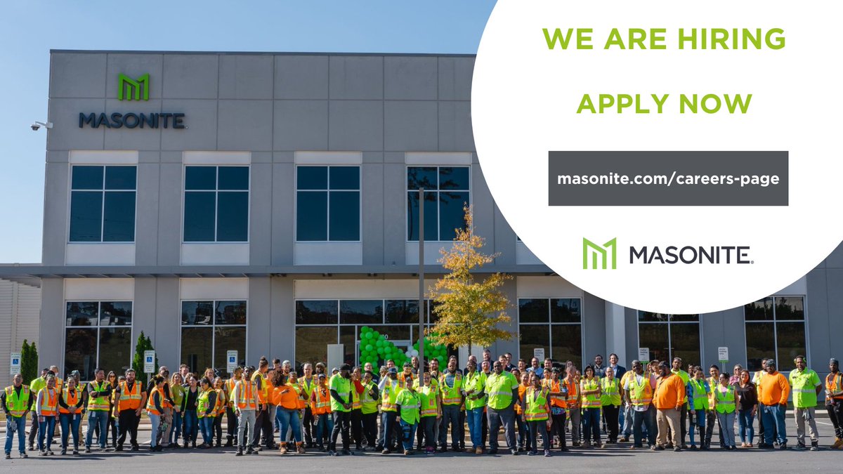 MasoniteDoors's tweet photo. We are hiring a #QualitySupervisor! Apply here: https://t.co/0GUuxK2mU3 #JobOpportunities #JobOpening #QualityControl #QualityAssurance #QualityManager #SupervisorOpportunities #SupervisorJobs #QualityManager #SupervisiorJobs https://t.co/mBxWKZDTII