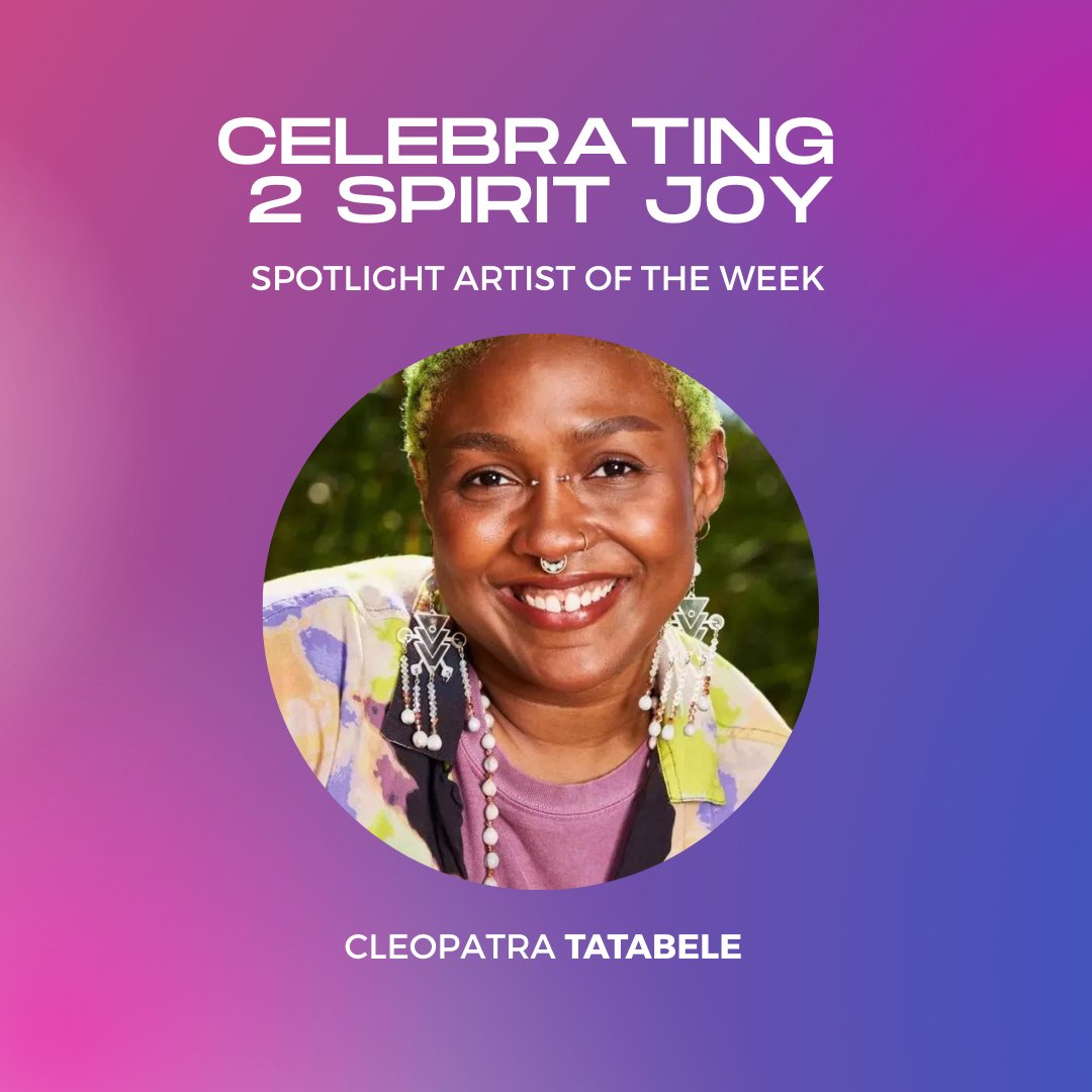 2SinMotion's tweet image. Cleopatra TataBele is a multi-talented Two-Spirit AfroTaino artist, content creator, powwow dancer, and educator. 

#2spirit #2spiritartist